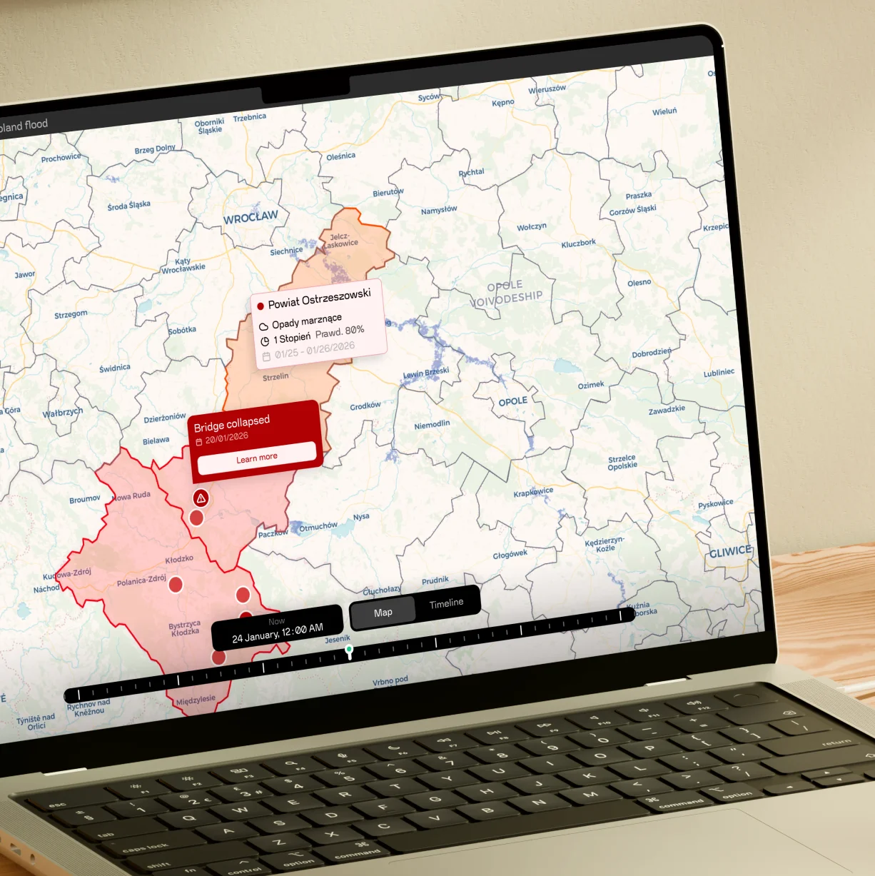 Hackathon Winner: 24h from zero to critical infrastructure MVP.